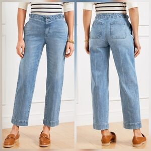 ❤️ TALBOTS HIGH RISE STRAIGHT ANKLE JEANS, 4 (27)